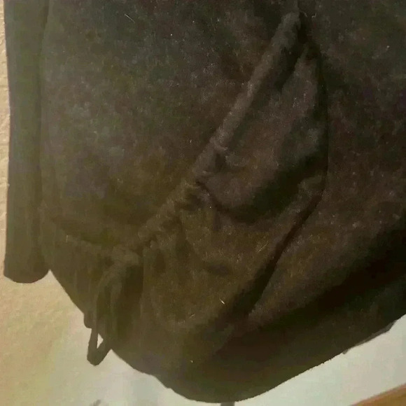 Twisted Womens Black Grey‎ Animal Print Cinch Pocket Stretch Cardigan 14 - Picture 3 of 10